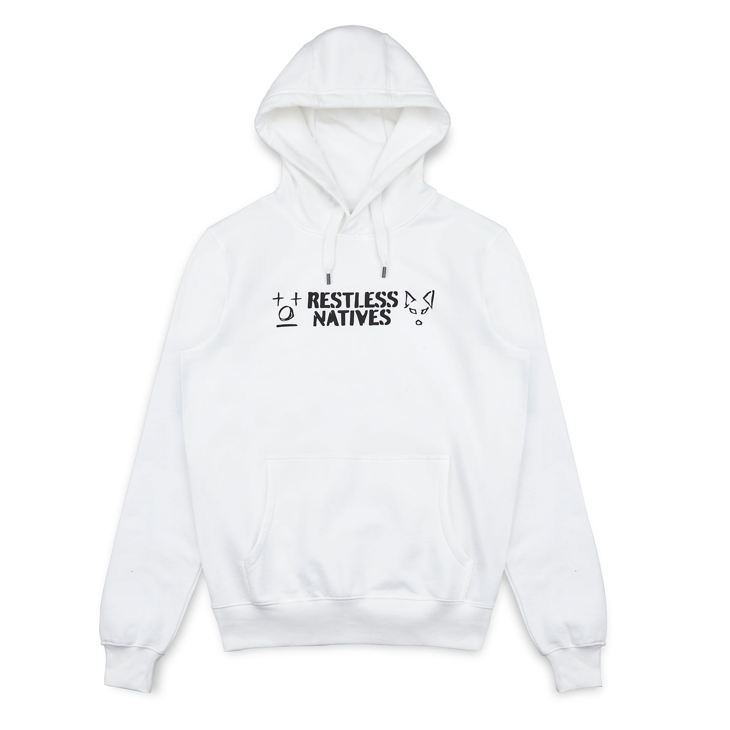 Restless Natives Hoodie White